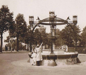 The RSPA fountain by the Star and Garter in Richmond