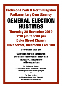 Poster for Hustings